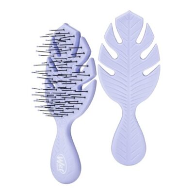 WETBRUSH GO GREEN MINI DETANGLER LAVENDER PLAUKŲ ŠEPETYS