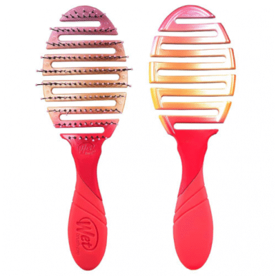 WETBRUSH PRO FLEX DRY CORAL OMBRE OVALUS PLAUKŲ DŽIOVINIMO ŠEPETYS