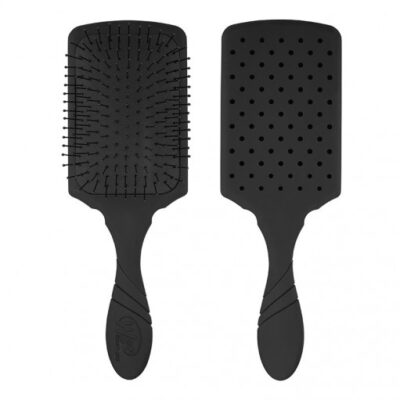 WETBRUSH PRO PADDLE DETANGLER PLAUKŲ ŠEPETYS ILGIEMS PLAUKAMS, JUODAS