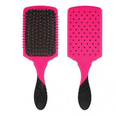 WETBRUSH PRO PADDLE DETANGLER PLAUKŲ ŠEPETYS ILGIEMS PLAUKAMS, ROŽINIS
